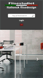 Mobile Screenshot of flisestudiet.dk