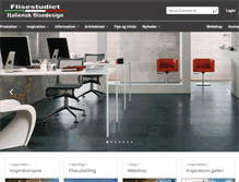 Tablet Screenshot of flisestudiet.dk